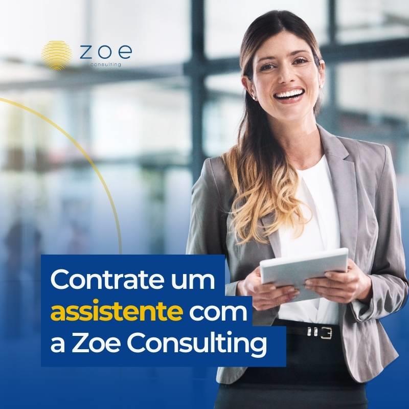Contrate um Assistente com a Zoe Consulting