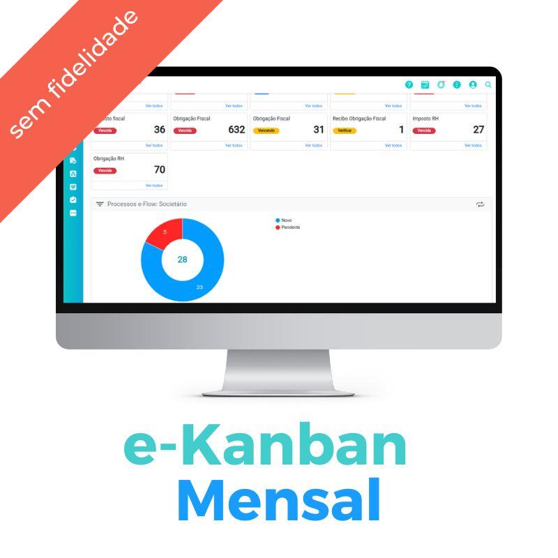 e-Kanban Mensal Sem fidelidade