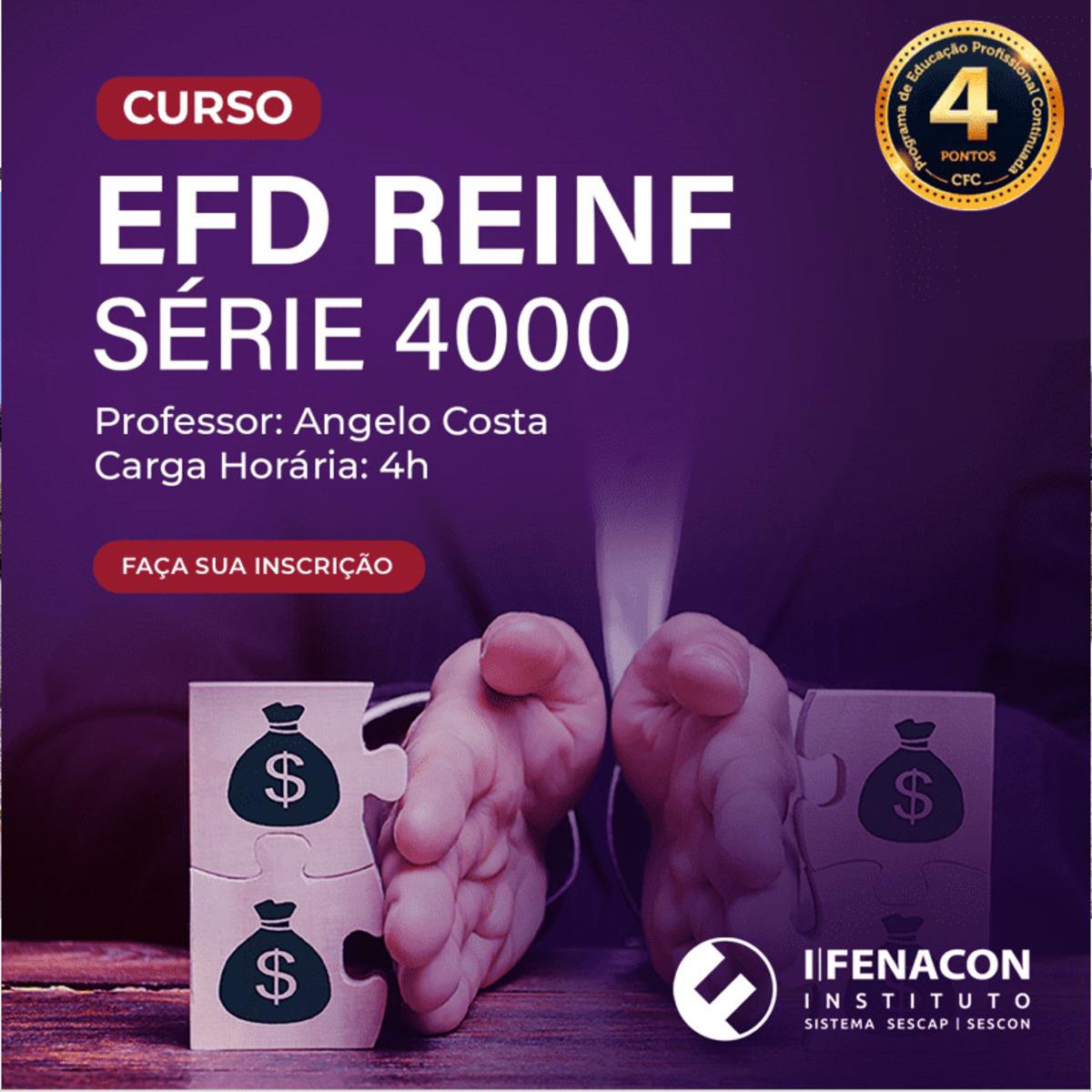 EFD REINF - SÉRIE 4000