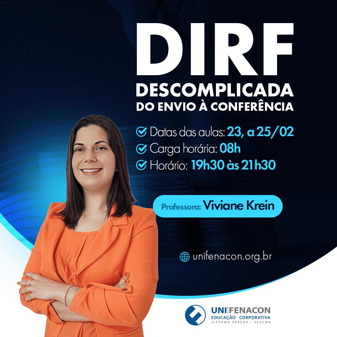 DIRF Descomplicada: Do Envio a Conferência