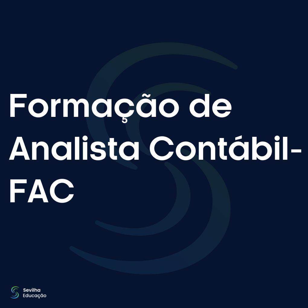 Formação de Analista Contábil - FAC