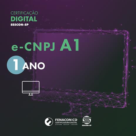e-CNPJ A1 | 1 Ano
